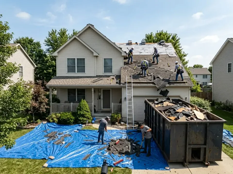roof-replacement-debris-remova-004 — frequently asked questions, Cheapest Dumpster Rentals in Boutte, LA